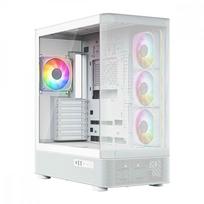 MODECOM Volcano Volcano AQ300 ARGB Midi White | MC-A-AQ300-4FA-W | 5903560983071