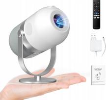 Zenwire MINI PROJEKTOR 360 ANDROID 9.0 WiFi Miracast Aircast RZUTNIK FULL HD do telefonu Bluetooth HDMI/USB/USB-C H6 360 | 44894 | 5904507529147