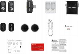 Mikrofon Hollyland LARK A1 Mini Duo with USB-C RX microphone system | 6108 MINI DUO(USB-C) | 6976068118633