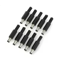 Oem DC 5.5 x 2.1 mm kištukas kabeliui - 10 vnt