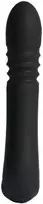 Cere, Pique, Vibrator & Pinpoint Stimulator 2-In-1, Telescoping, USB Rechargeable, Medical Silicone, Juodas