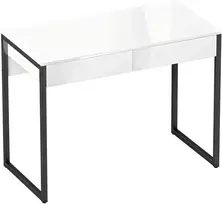 Rašomasis stalas su 2 stalčiais, 100 × 50 × 75 cm