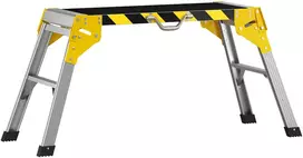 Darbinė platforma sulankstoma, iki 150 kg, juoda, 110 × 32 × 50 cm