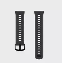 COROS APEX 4 22 mm silikoninis dirželis - juodas