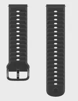 COROS APEX 4 24 mm silikoninis dirželis - juodas