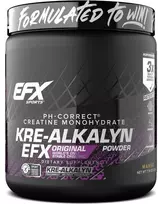 EFX Sports Kre Alkalyn Powder 220 g. (Mėlyna Frost skonis )