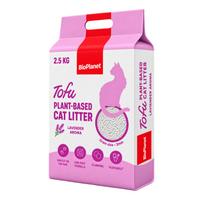 BioPlanet Tofu levandų kvapo kraikas katėms, 2.5 kg