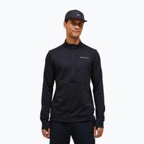 Vyriškas flisinis džemperis Peak Performance Trail Polartec Power Grid Half Zip black