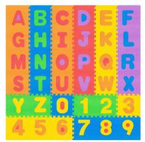 Kilimėlis kūdikiams - dėlionė Rebel Alphabet, 180 cm x 180 cm, įvairių spalvų