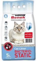Kačių kraikas Super Benek Bacteriostatic, bentonitas, 5 l