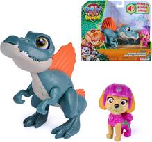 Figūrėlių rinkinys Spin Master Paw Patrol Roaring Pup Pals Skye, 2 vnt., įvairių spalvų