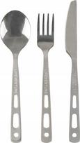 Turistinis stalo įrankių rinkinys Lifeventure Basic, nerūdijantysis plienas, 4 cm, sidabro sp., 3 vnt.