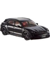 Žaislinis automobilis Mattel Hot Wheels Porsche Taycan Turbo S, 1:43, juoda sp.