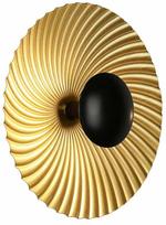 Šviestuvas sieninis Light Prestige Sola LP-0105/1W GD, G9, 1 x 5 W, juoda sp. / aukso sp., 25 x 25 cm