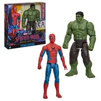 Figūrėlių rinkinys Hasbro Spiderman Brand New Day Spider-Man And Hulk, 2 vnt., įvairių spalvų