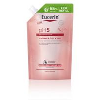 EUCERIN pH5 dušo gelis ir aliejus, papildymo pakuotė, 400ml