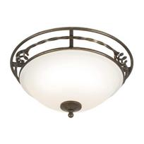 Elstead Lighting lubinis šviestuvas Pembroke PB-F-A-BLK-Gold, juodas/auksinės spalvos