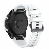 "Best Accessories" Laikrodžio dirželis G. Fenix ​​5 / 6 / 7 / 8 47mm Instinct 1 2 Epix 1 2 47mm 955 965 baltas