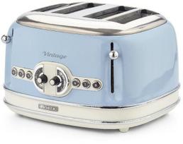 Skrudintuvas Retro skrudintuvas 4 riekelėms - ARIETE - Termostatas 6 pozicijų - Atšildymo, šildymo ir skrudinimo funkcijos
