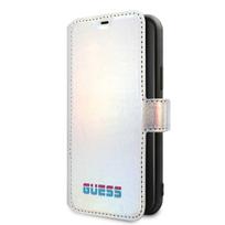 Guess Iridescent dėklas iPhone 11 Pro Max – sidabrinis
