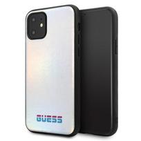 Guess Iridescent dėklas iPhone 11 Pro Max – sidabrinis