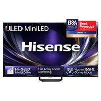 HISENSE 75 colių 4K Ultra HD Smart TV (DLED, VIDAA U5.0, HDR10, Dolby Vision, 60Hz, 8ms, 3 HDMI, 2 USB, LAN, Wi-Fi, Bluetooth, VESA 400x400, 25.5kg)