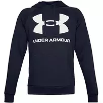 Under Armour Vyriškas Rival Fleece Big Logo HD gobtuvas, tamsiai mėlynas 1357093 410