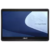 ASUS ExpertCenter E1 E1600WKAT-BMR185M 15,6 colio All-in-One kompiuteris su liečiamuoju ekranu, Intel Celeron N4500, 8GB RAM, 128GB SSD, be OS, juodas