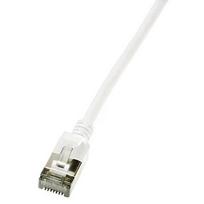 Logilink Kabel LAN U/FTP (Patchkabel) SLIM CAT6 0.5m white CQ9021S