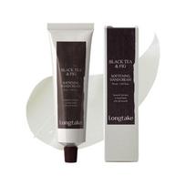 [Longtake] Juodosios arbatos ir figų minkštinamasis rankų kremas 50ml white