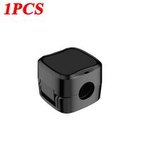 Magnetinis kabelio spaustukas Kabelio laikiklis Lipnus Laido laikiklis Laido kabelio organizatorius Namams Biurui Po stalu Valdymas 1PC juoda
