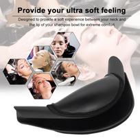 Hair Spa Neck Rest Pillow Salon Shampoo Bowl Gripper Soft Silicone + Sponge Neck Rest Cushion Hair Wash Sink Basin gray