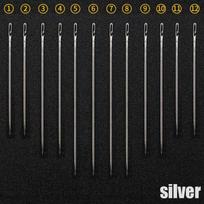 12 Pcs Sewing Needles Multi-Size Side Hole Stainless Steel Darning Sewing Needles Home Hand Tools balta