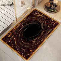 Anime YU Gi Oh Entrance Doormat Anti-slip Area Rug for Bedroom Living Room Hallway Soft Sofa Table Bedside Home Decoration 40cm x 60cm black