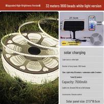HEIXIE Outdoor Solar LED Strip Light 32 Meter (with 2m extension)