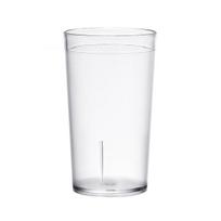 210/280/350/450ml Geriamojo stiklo restorano stiliaus dūžiams atsparus skaidrus akrilinis aukštas kokteilių stiklas vakarėliui M