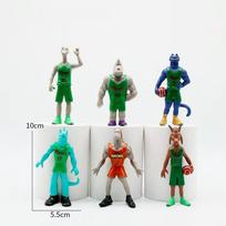 GOAT Space Jam Inspired 68pcsset 10cm Miracle Dream Team Action Figure Set Basketball Anime Collectible Model Toy white