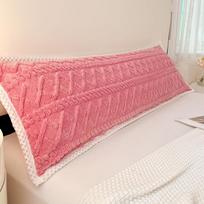 150cm Ilgas pliušinis pagalvės užvalkalas Minkštas šiltas aksominis patalynės komplektas Kūno pagalvės užvalkalas Namų dekoras Didelis porų flanelinis pagalvės užvalkalas (nėra pagrindo) MIT 150x48cm gray