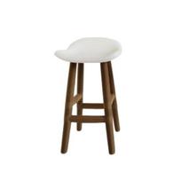 Mini Bar Stool, High Stool Miniature, Tiny Furniture Miniature Tall Stool for 1:6 1:12 Scale Doll Mansion 1pc white