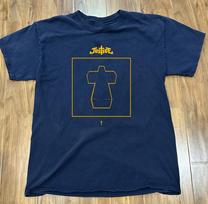 NEW Justice - Cross Album Concert Navy T Shirt All Size S-5XL AM743 Unisex T-Shirt S beige