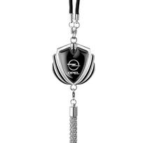 BBGA7 Car Interior Rearview Mirror Pendant Hanging Ornaments For Opel Insignia Astra Antara Meriva Zafira H G Corsa Car Valve Cap gray