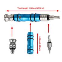 Car Dent Repair Tools Alloy with Magnet Tap Down Tool Kit Tapper Tools Percussion Hammer 4 In 1 Dent Repair Tool Blue blue