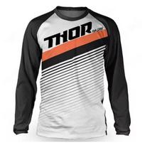 Men Women Long Sleeve Quick-Dry Mountain Bike Motocross Riding Shirt Breathable UV Protection Cycling Jersey XXS