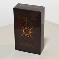 Akashic Eye Tarot 78Pcs Tarot Cards with Reversed Images  Indie Deck Board Game black