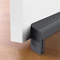 100cm Silicone Door Draught Excluder Door Bottom Sealing Strip Tape Weatherstrip Wind Sound Insulation Tape one size