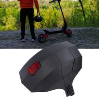 Electric Scooter Rear Mudguard Replacement for Kukirin G2 G4 Scooter Rear Mud Flap with Reflective Strip black