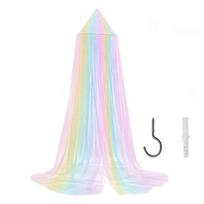 Netting Canopy Bed Canopy Rainbow Color Bed Tent Room Decor Dome Mosquito Net  Summer 60x250x1250cm
