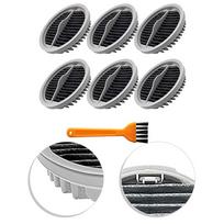 6PCS HEPA Filter Kit For Roidmi X20-X30 F8 Storm Pro Vacuum Cleaner Replacement Parts Home Pet Hair Cleaning Accessories Tool China Mainland gray