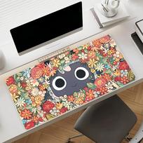 Game Cult of The L-lamb Mouse Pad Non-slip Rubber Gamer Balance Computer Mat Decoracion Deskmat Laptop Office Large 30cmx60cm(11.8x23.6inch) black