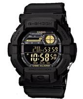 Casio G-SHOCK GD-350-1BDR Black Digital Rubber Strap Watch / Digital Watch, Authentic Casio black